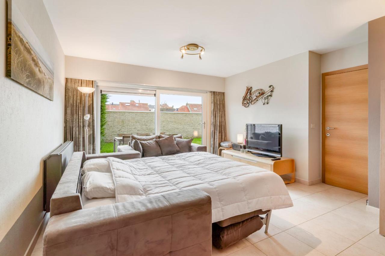 Luxury Apartment With Garden Close To The Beach 奥斯滕德 外观 照片