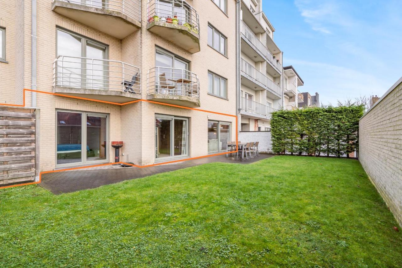 Luxury Apartment With Garden Close To The Beach 奥斯滕德 外观 照片