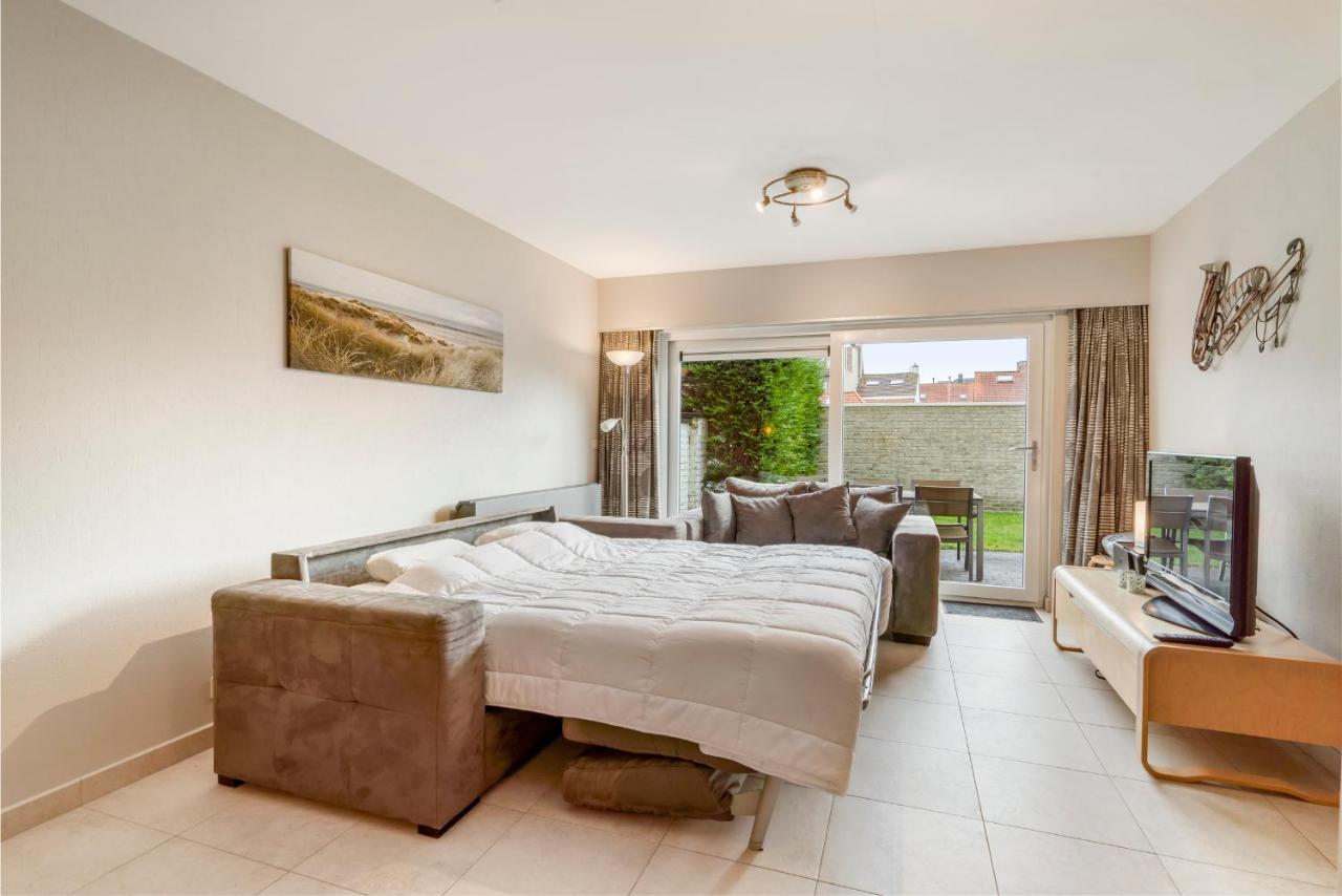 Luxury Apartment With Garden Close To The Beach 奥斯滕德 外观 照片